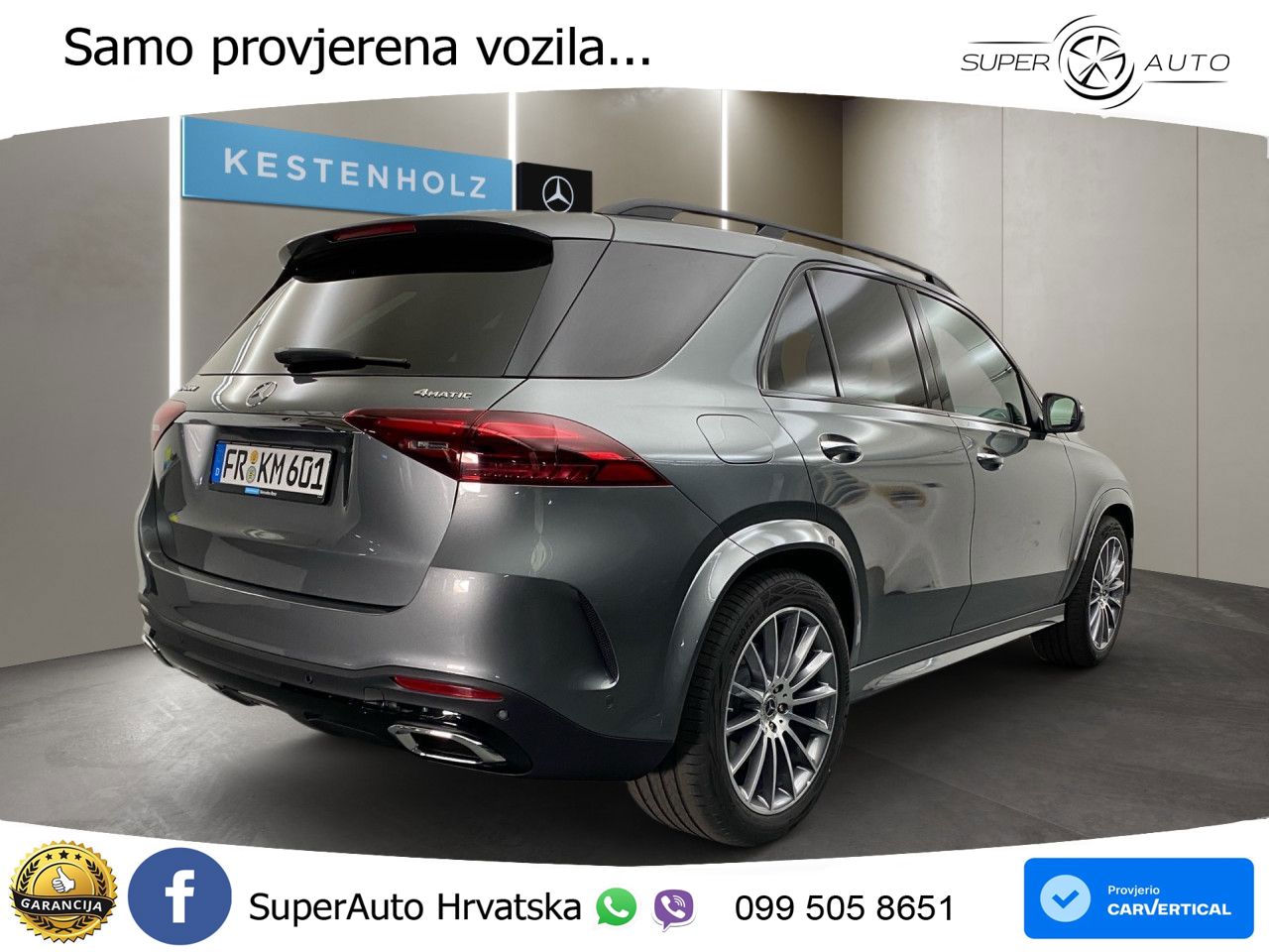 Mercedes GLE 450d (367 KS) EQ Boost 4MATIC 9G-TRONIC AMG LED+GR SJED+ACC