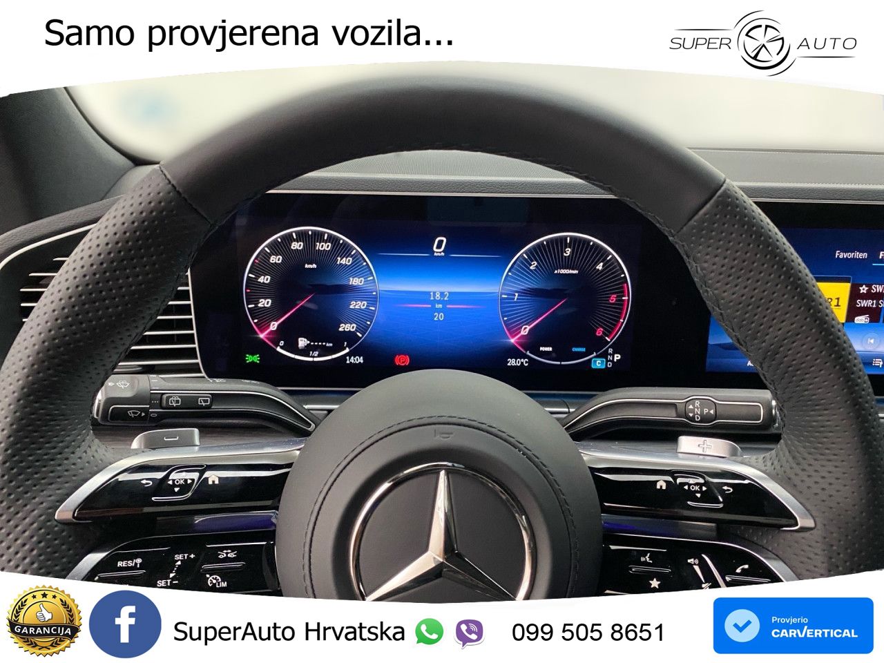Mercedes GLE 450d (367 KS) EQ Boost 4MATIC 9G-TRONIC AMG LED+GR SJED+ACC