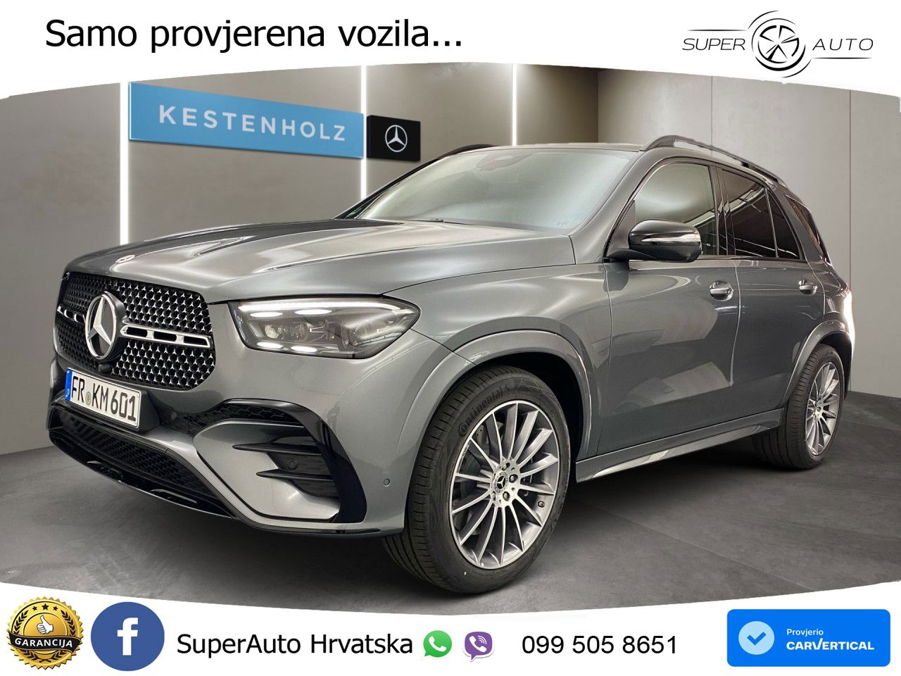 Mercedes GLE 450d (367 KS) EQ Boost 4MATIC 9G-TRONIC AMG LED+GR SJED+ACC