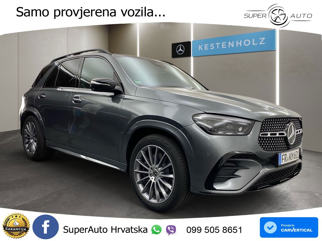 Mercedes GLE 450d (367 KS) EQ Boost 4MATIC 9G-TRONIC AMG LED+GR SJED+ACC