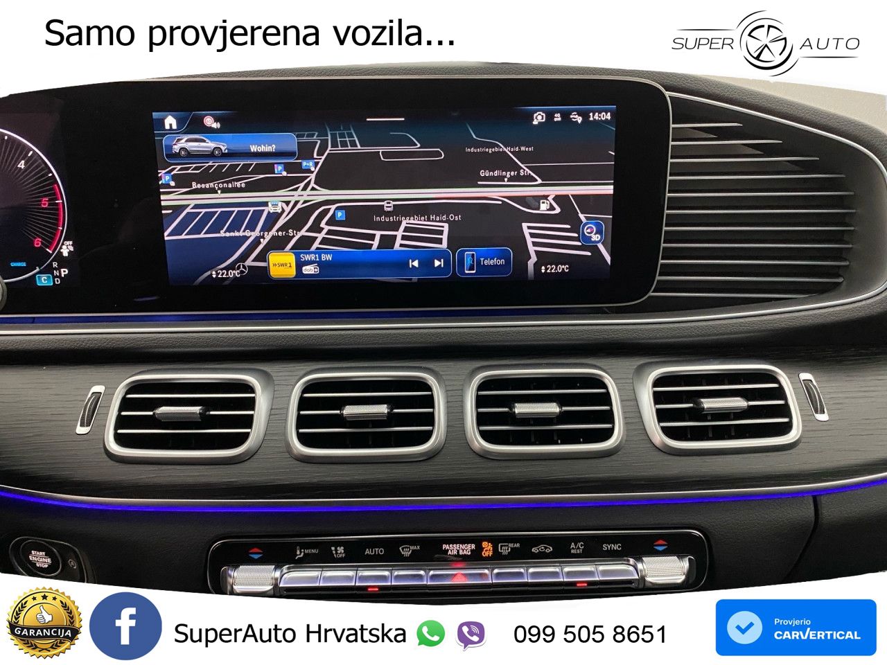 Mercedes GLE 450d (367 KS) EQ Boost 4MATIC 9G-TRONIC AMG LED+GR SJED+ACC