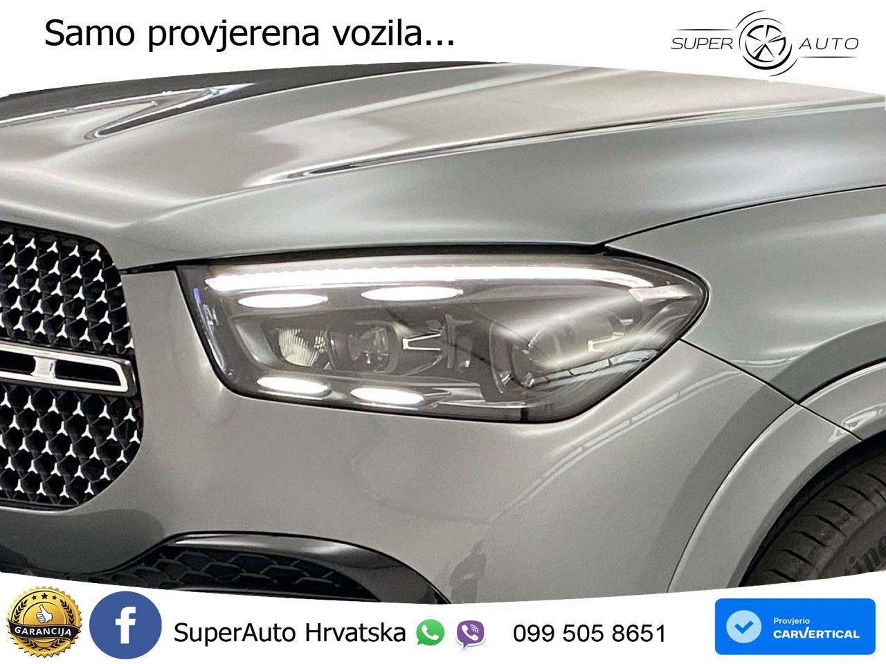 Mercedes GLE 450d (367 KS) EQ Boost 4MATIC 9G-TRONIC AMG LED+GR SJED+ACC