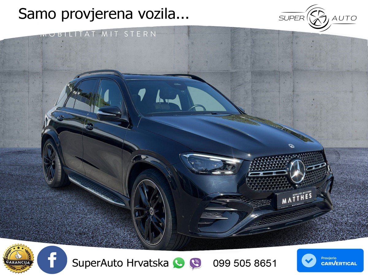Mercedes GLE 450d (367 KS) EQ Boost 4MATIC 9G-TRONIC AMG LED+GR SJED+ACC