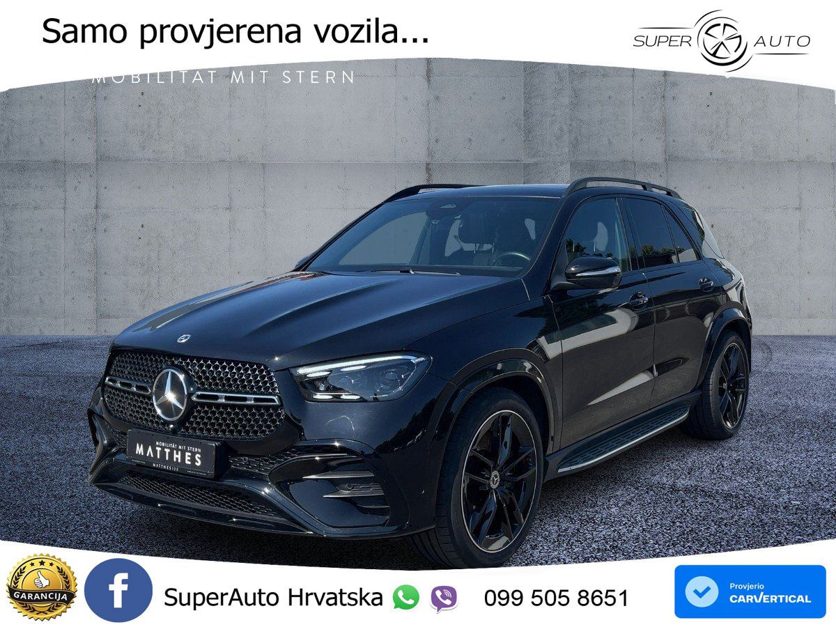 Mercedes GLE 450d (367 KS) EQ Boost 4MATIC 9G-TRONIC AMG LED+GR SJED+ACC