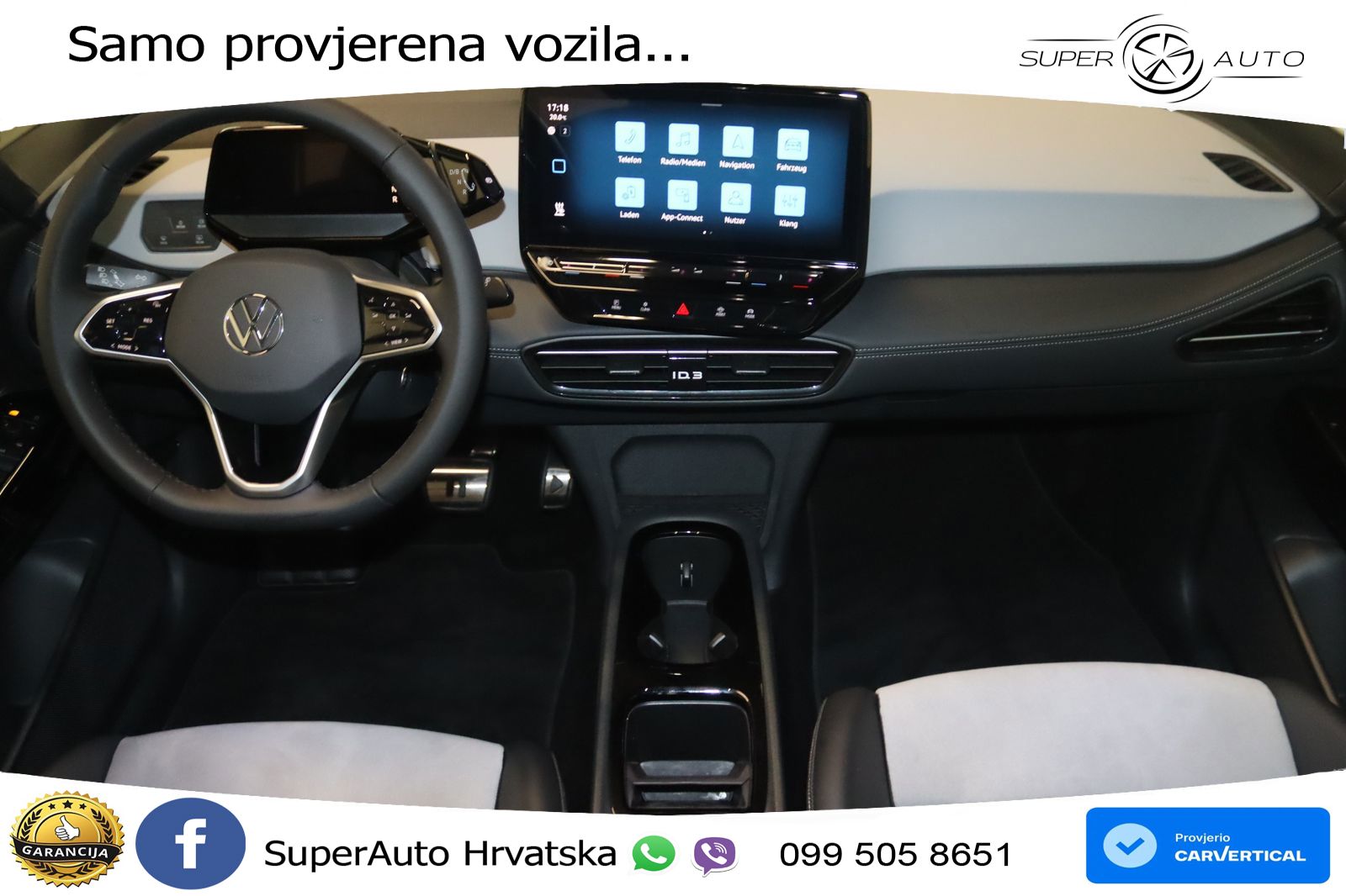 Volkswagen ID.3 Pro 62 kWh (204 KS) LED+GR SJED+ACC