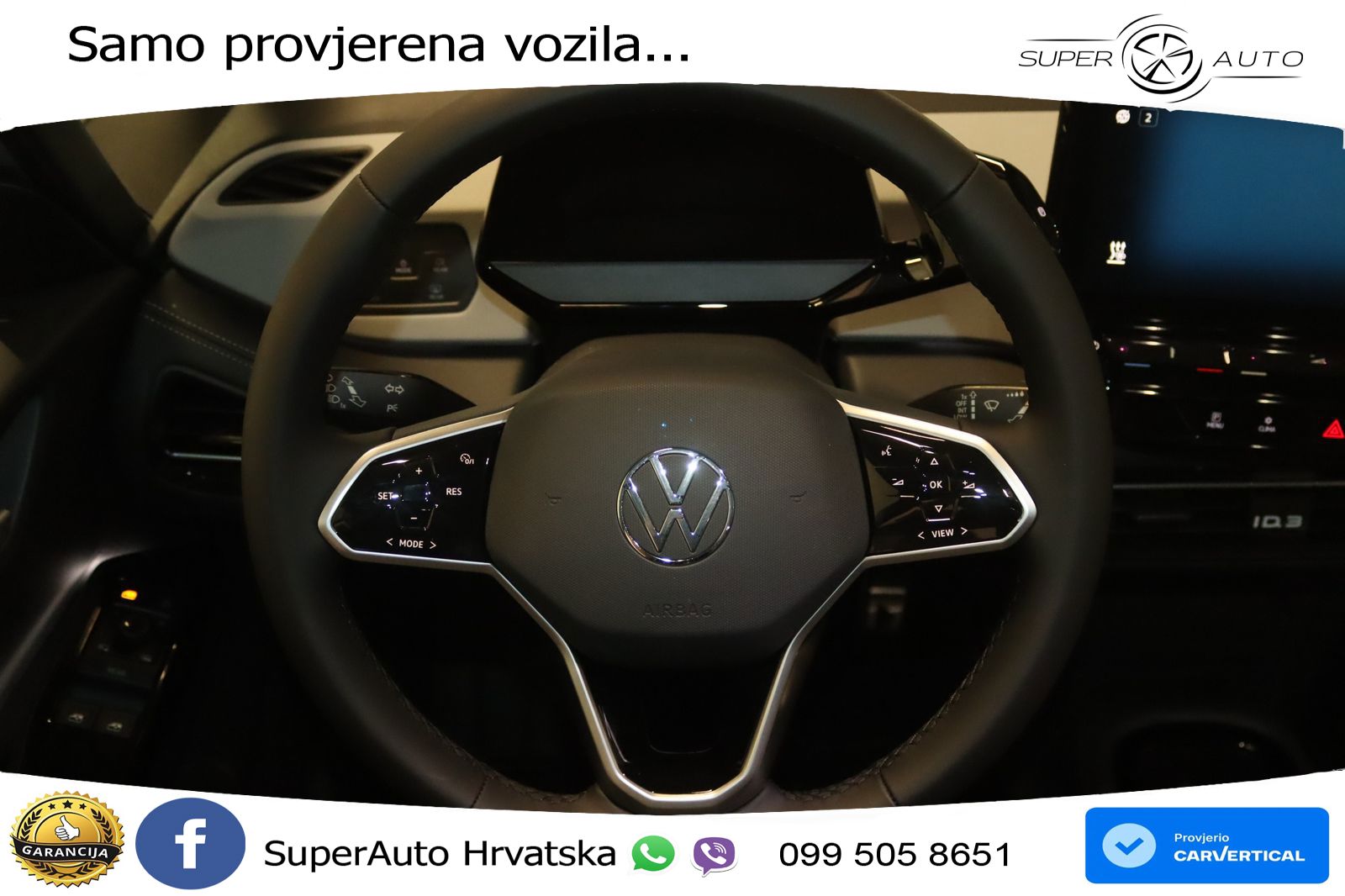 Volkswagen ID.3 Pro 62 kWh (204 KS) LED+GR SJED+ACC