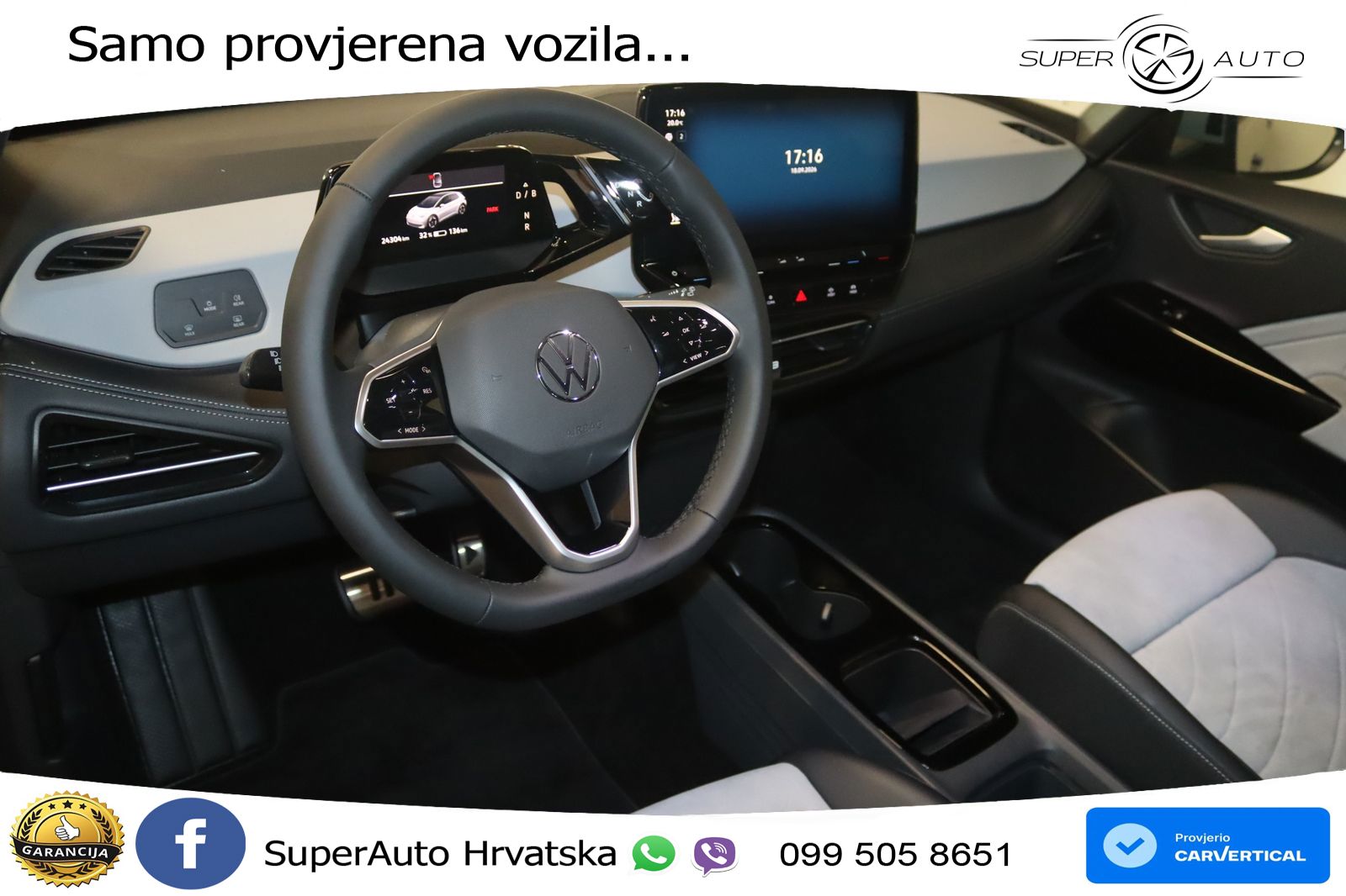 Volkswagen ID.3 Pro 62 kWh (204 KS) LED+GR SJED+ACC