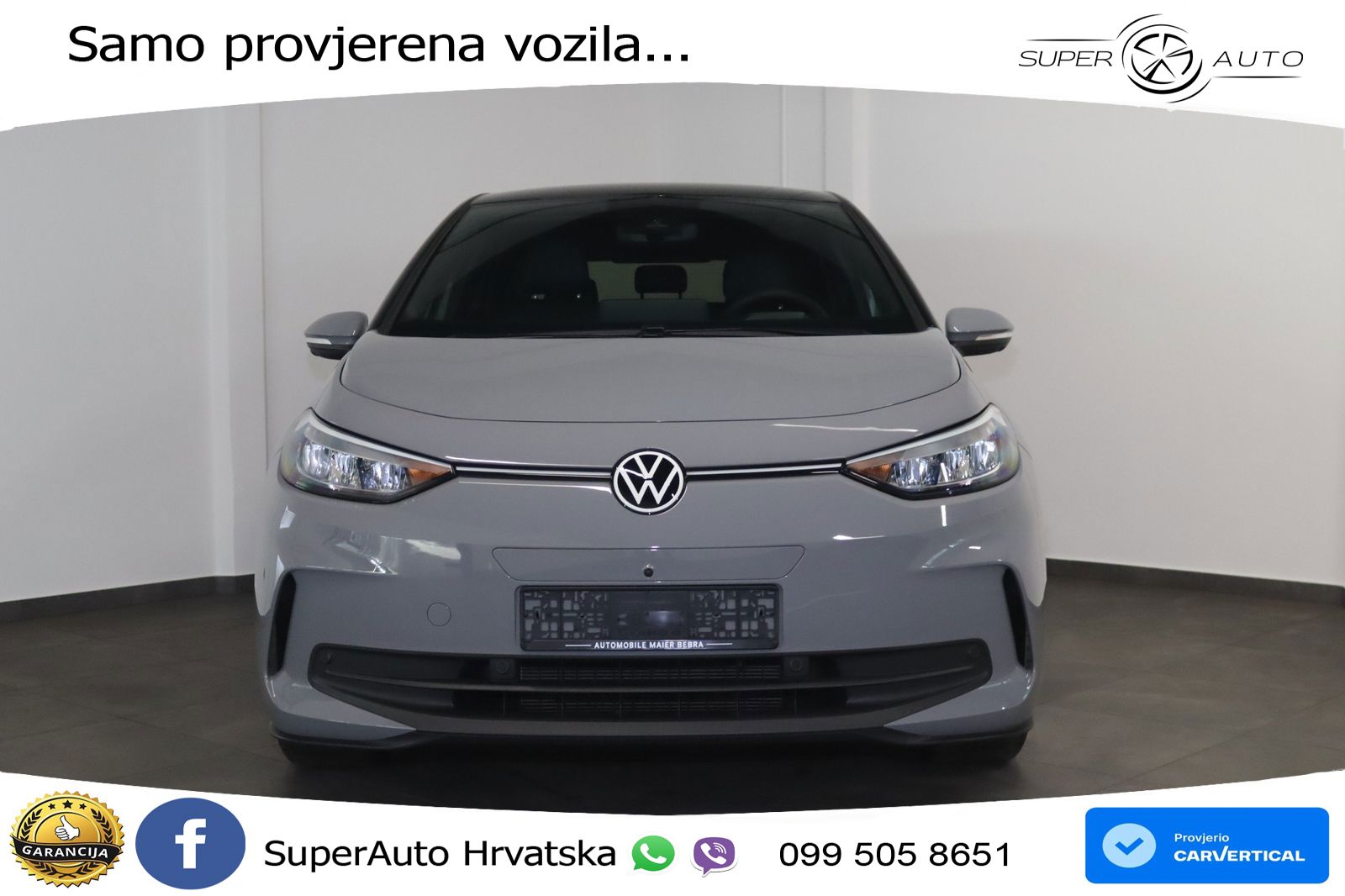 Volkswagen ID.3 Pro 62 kWh (204 KS) LED+GR SJED+ACC