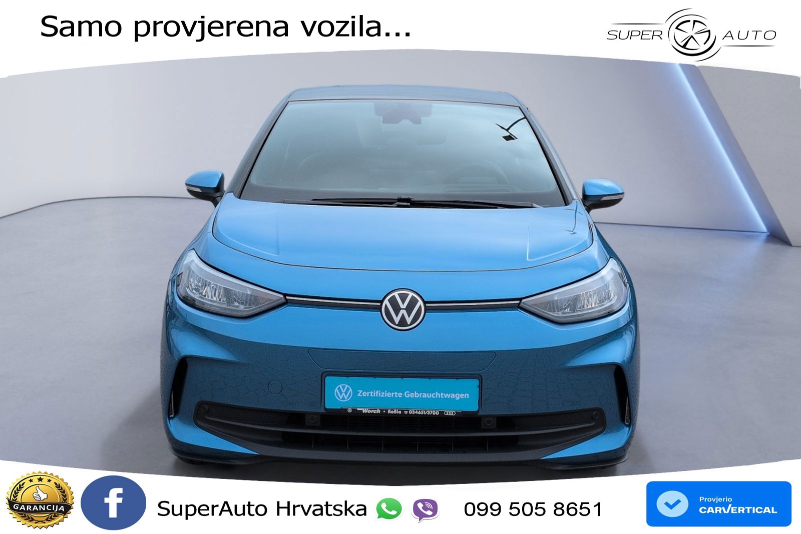 Volkswagen ID.3 Pure 55 kWh (170 KS) LED+GR SJED+ACC