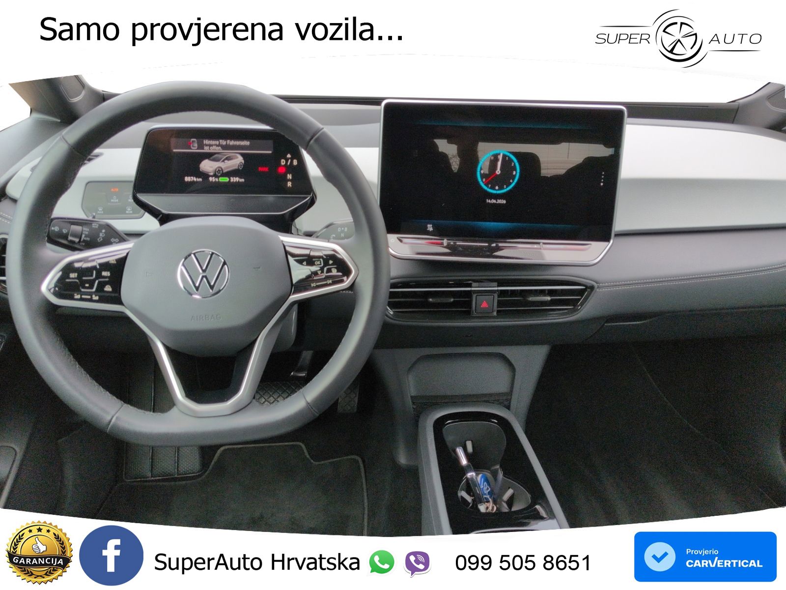 Volkswagen ID.3 Pure 55 kWh (170 KS) LED+GR SJED+ACC