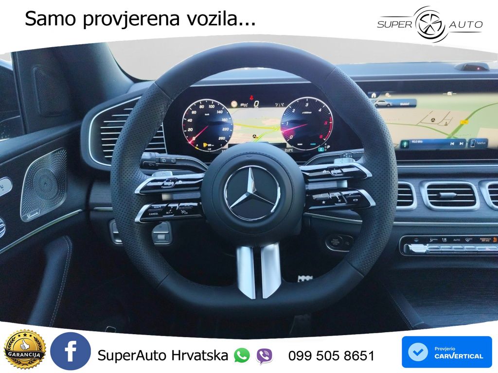 Mercedes GLE 450d (367 KS) EQ Boost 4MATIC 9G-TRONIC AMG LED+GR SJED+ACC