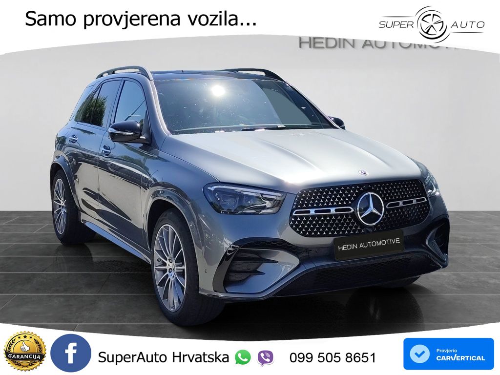 Mercedes GLE 450d (367 KS) EQ Boost 4MATIC 9G-TRONIC AMG LED+GR SJED+ACC