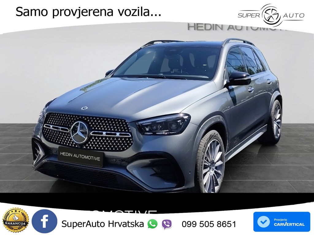 Mercedes GLE 450d (367 KS) EQ Boost 4MATIC 9G-TRONIC AMG LED+GR SJED+ACC