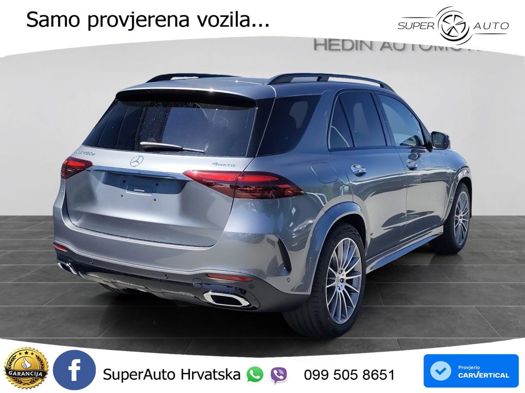 Mercedes GLE 450d (367 KS) EQ Boost 4MATIC 9G-TRONIC AMG LED+GR SJED+ACC