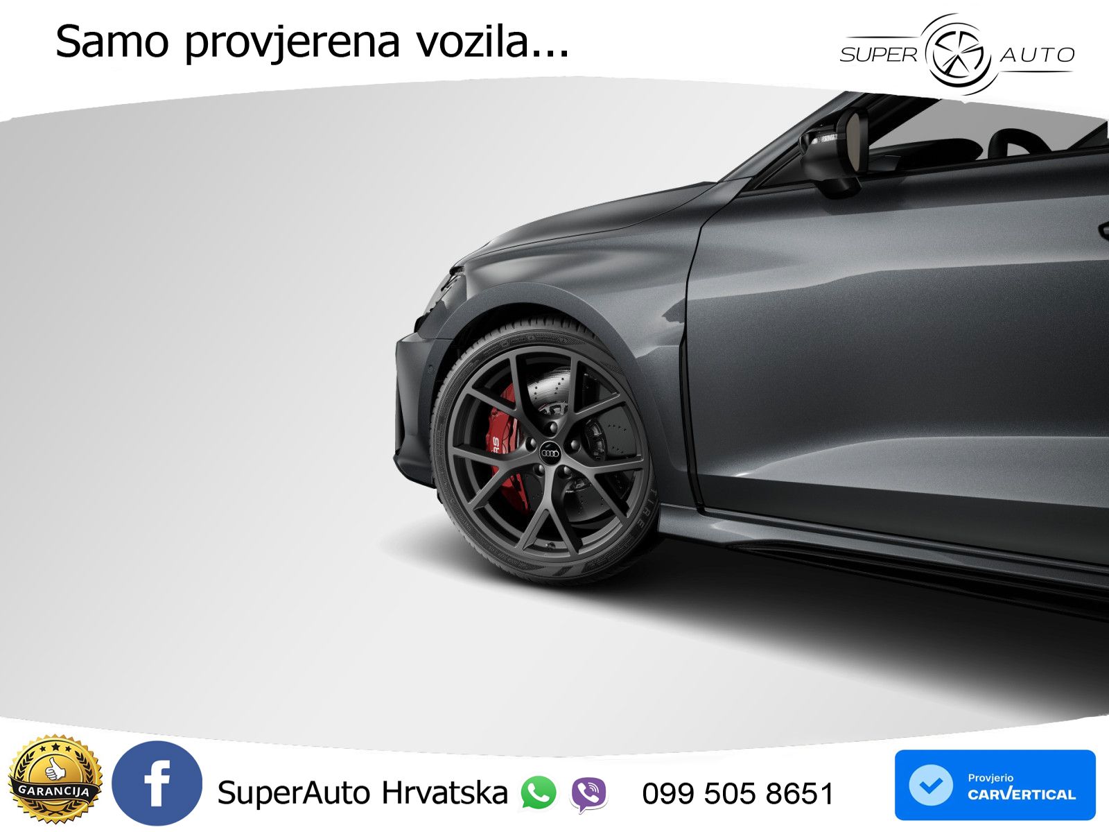 Audi RS3 Sedan 2.5 TFSI (400 KS) quattro S tronic LED+GR SJED+ACC