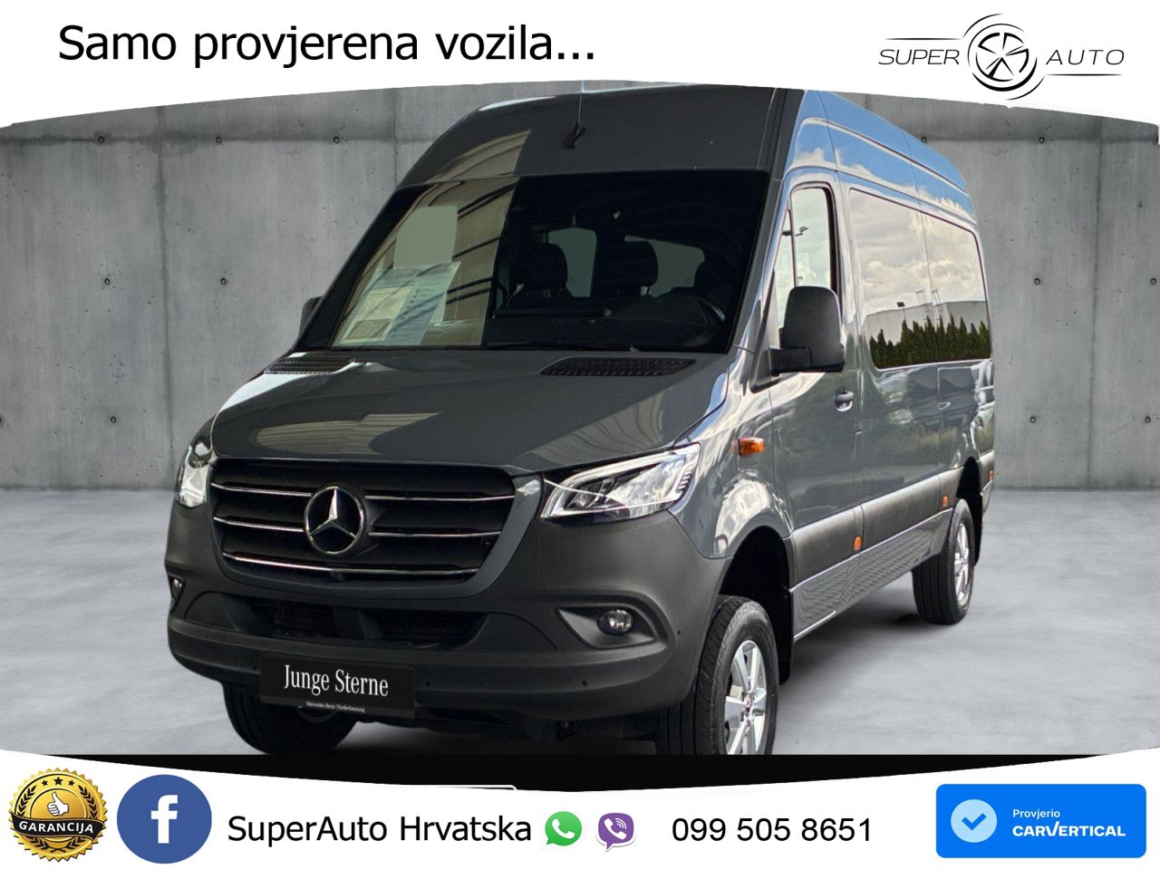 Mercedes-Benz Sprinter 190 KS LED+GR SJED+ACC