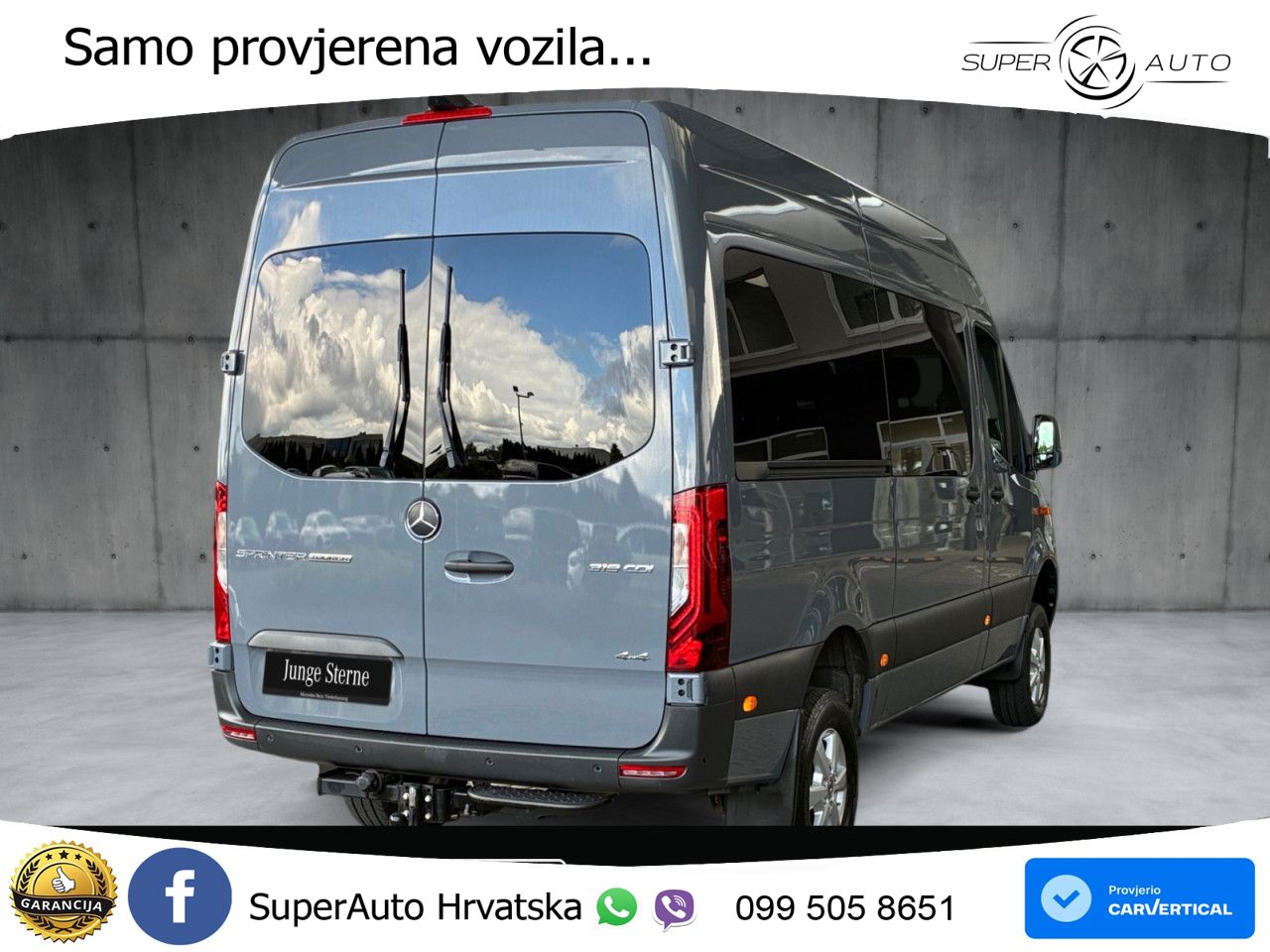 Mercedes-Benz Sprinter 190 KS LED+GR SJED+ACC