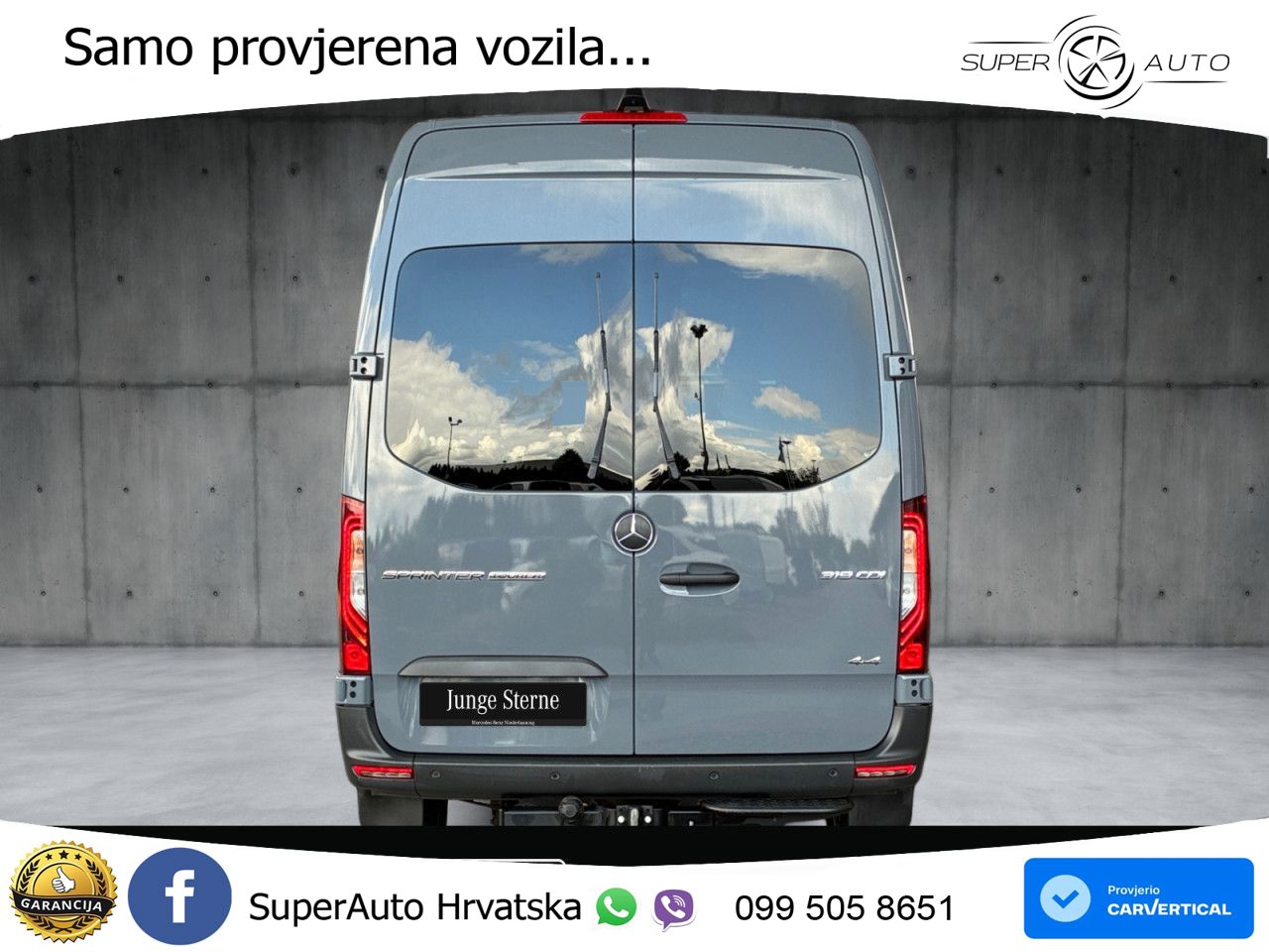 Mercedes-Benz Sprinter 190 KS LED+GR SJED+ACC