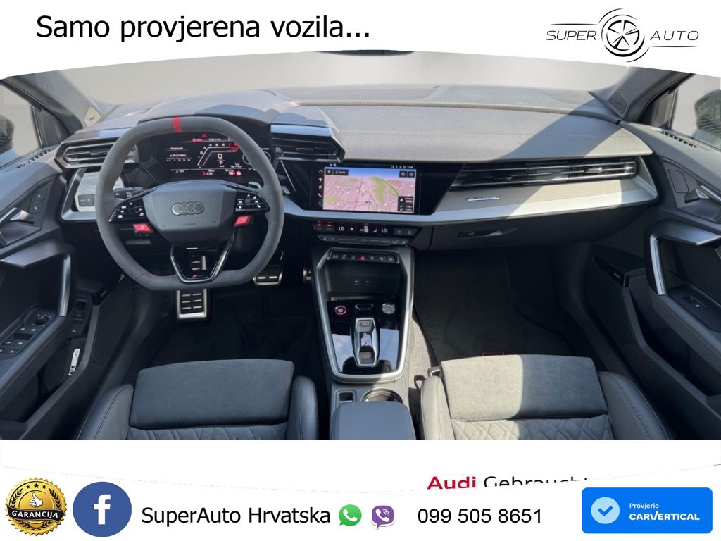 Audi RS3 Sedan 2.5 TFSI (400 KS) quattro S tronic LED+GR SJED+ACC