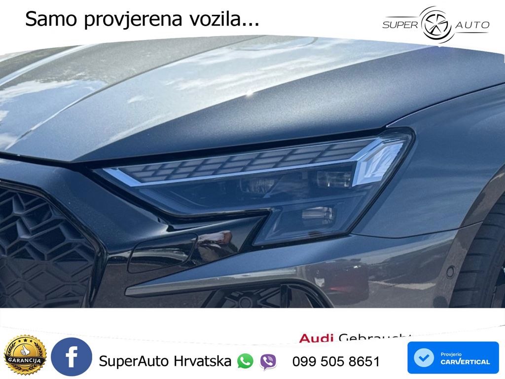 Audi RS3 Sedan 2.5 TFSI (400 KS) quattro S tronic LED+GR SJED+ACC