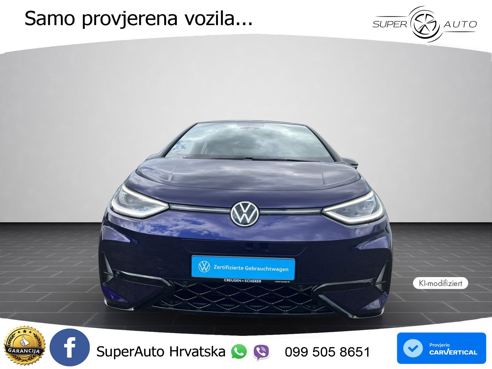 Volkswagen ID.3 GTX Performance 84 kWh (326 KS) LED+GR SJED+ACC