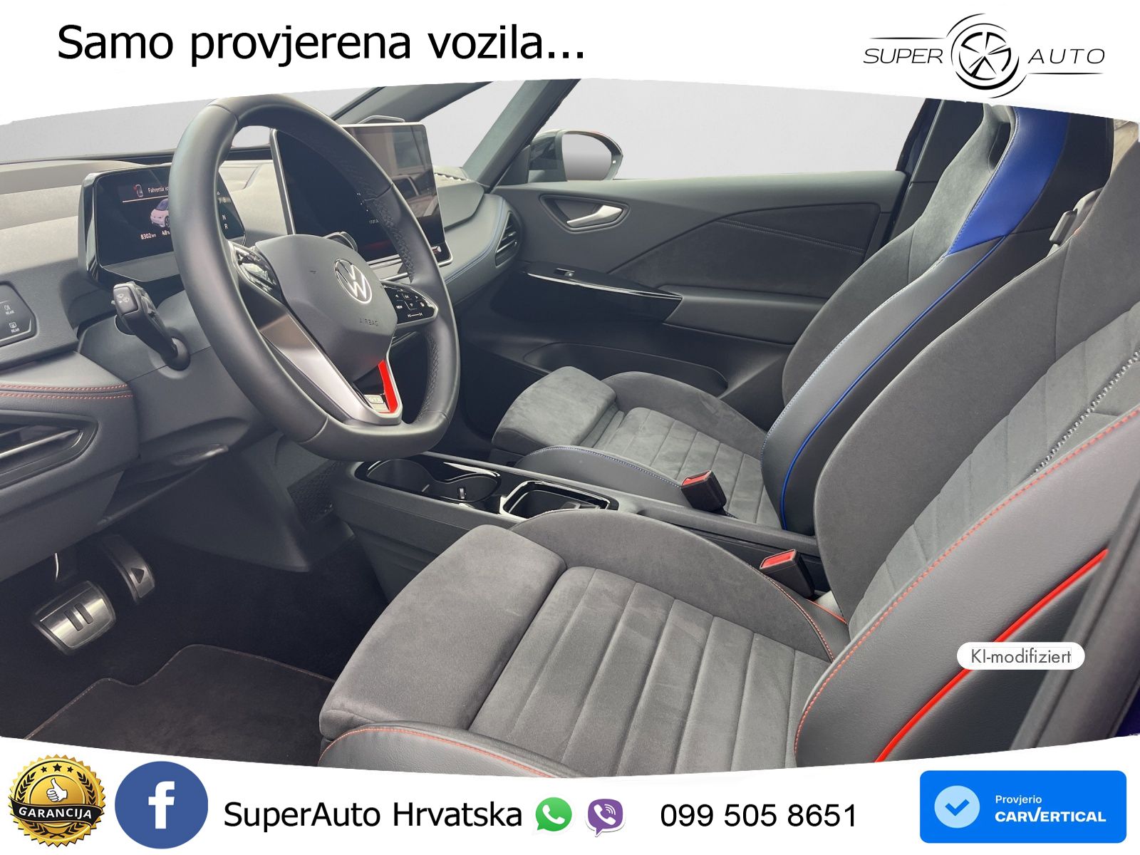 Volkswagen ID.3 GTX Performance 84 kWh (326 KS) LED+GR SJED+ACC