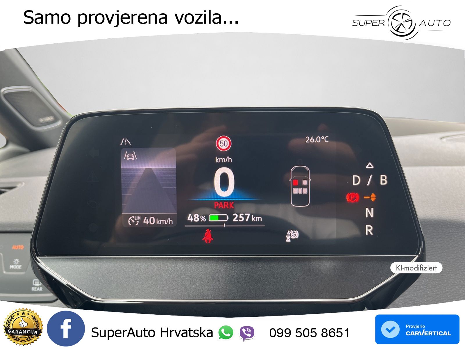Volkswagen ID.3 GTX Performance 84 kWh (326 KS) LED+GR SJED+ACC