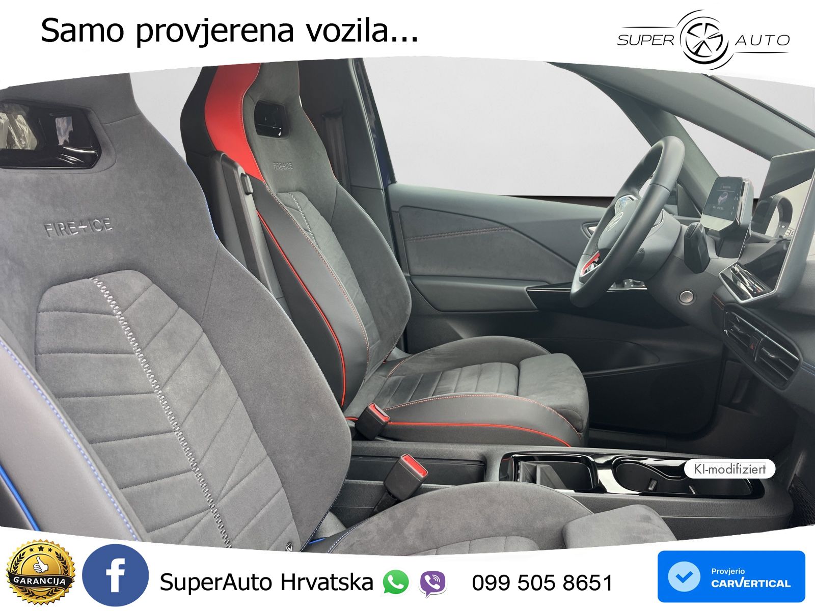 Volkswagen ID.3 GTX Performance 84 kWh (326 KS) LED+GR SJED+ACC