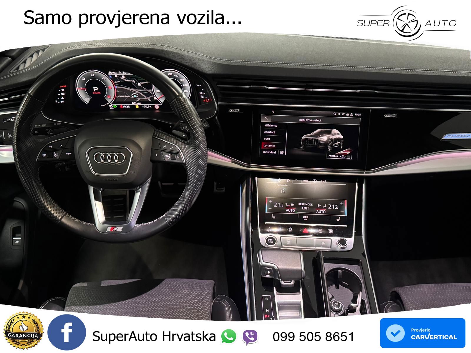 Audi Q8 50 TDI V6 (286 KS) quattro Tiptronic