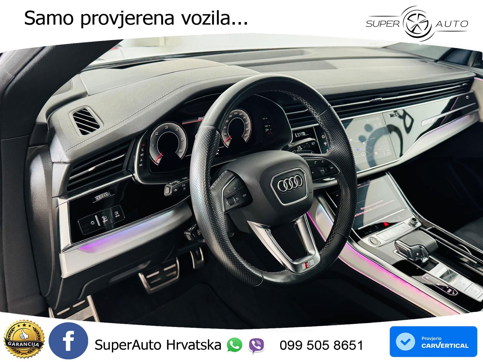 Audi Q8 50 TDI V6 (286 KS) quattro Tiptronic