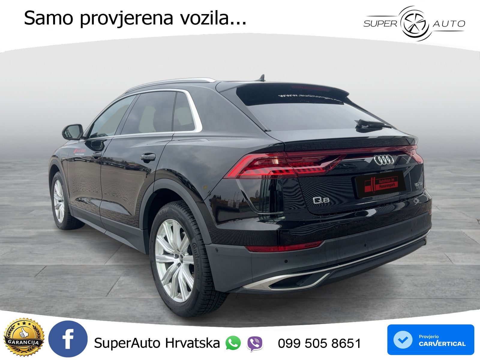 Audi Q8 50 TDI V6 (286 KS) quattro Tiptronic