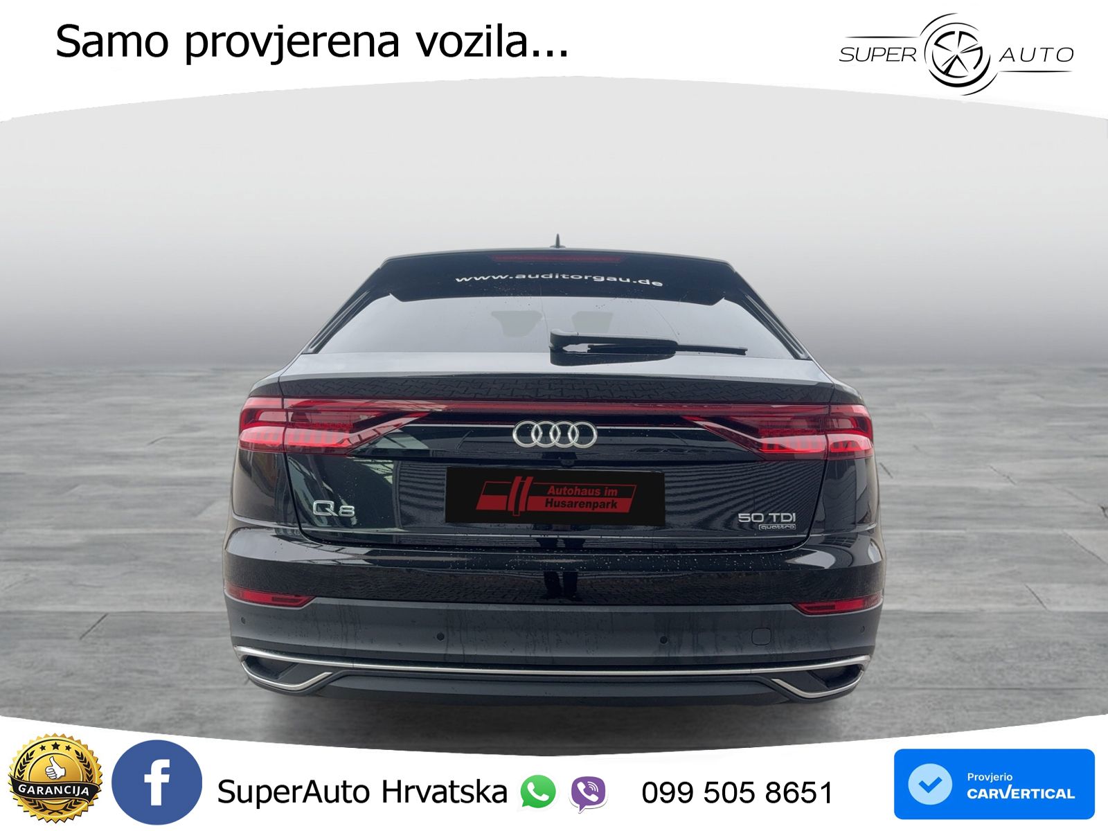 Audi Q8 50 TDI V6 (286 KS) quattro Tiptronic