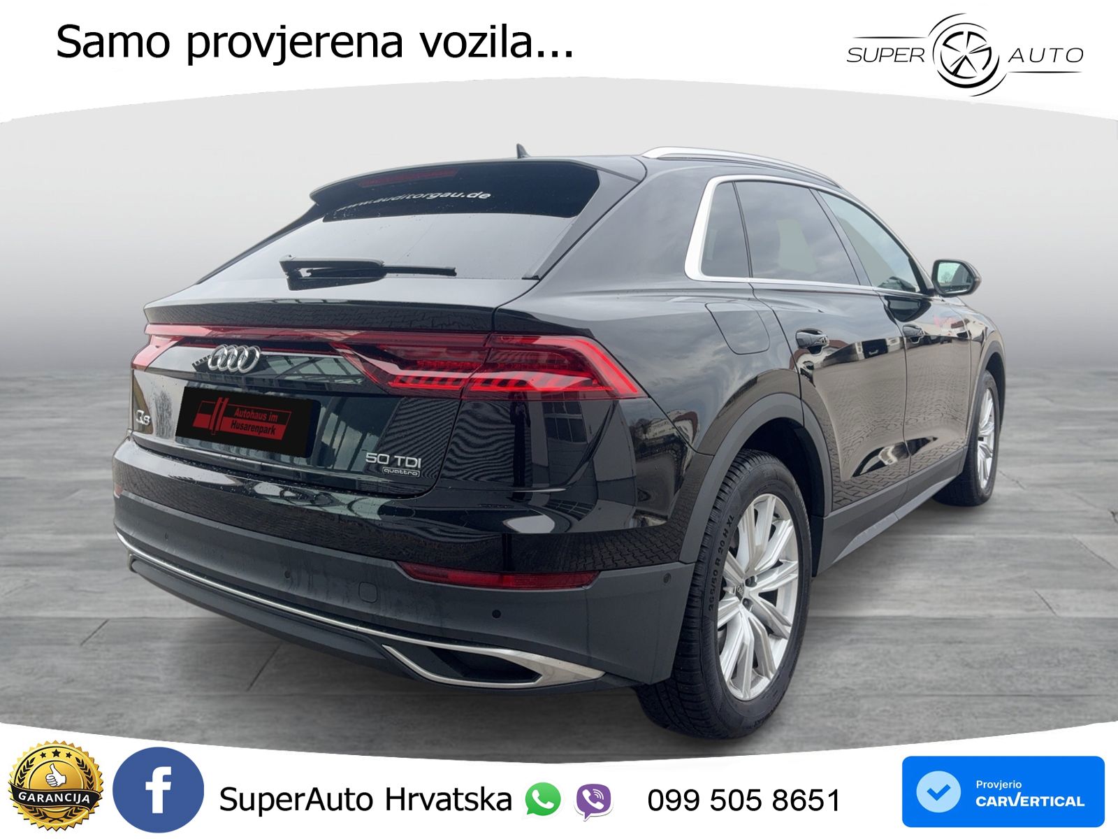 Audi Q8 50 TDI V6 (286 KS) quattro Tiptronic