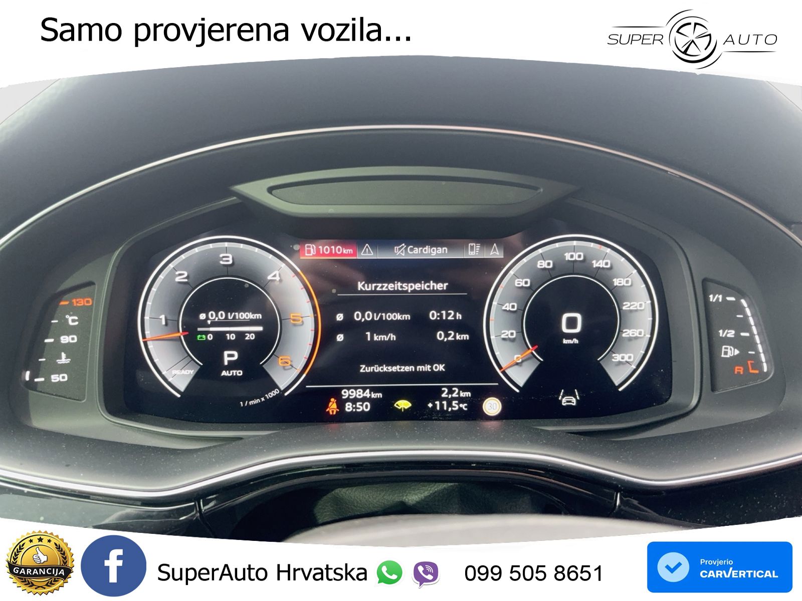 Audi Q8 50 TDI V6 (286 KS) quattro Tiptronic