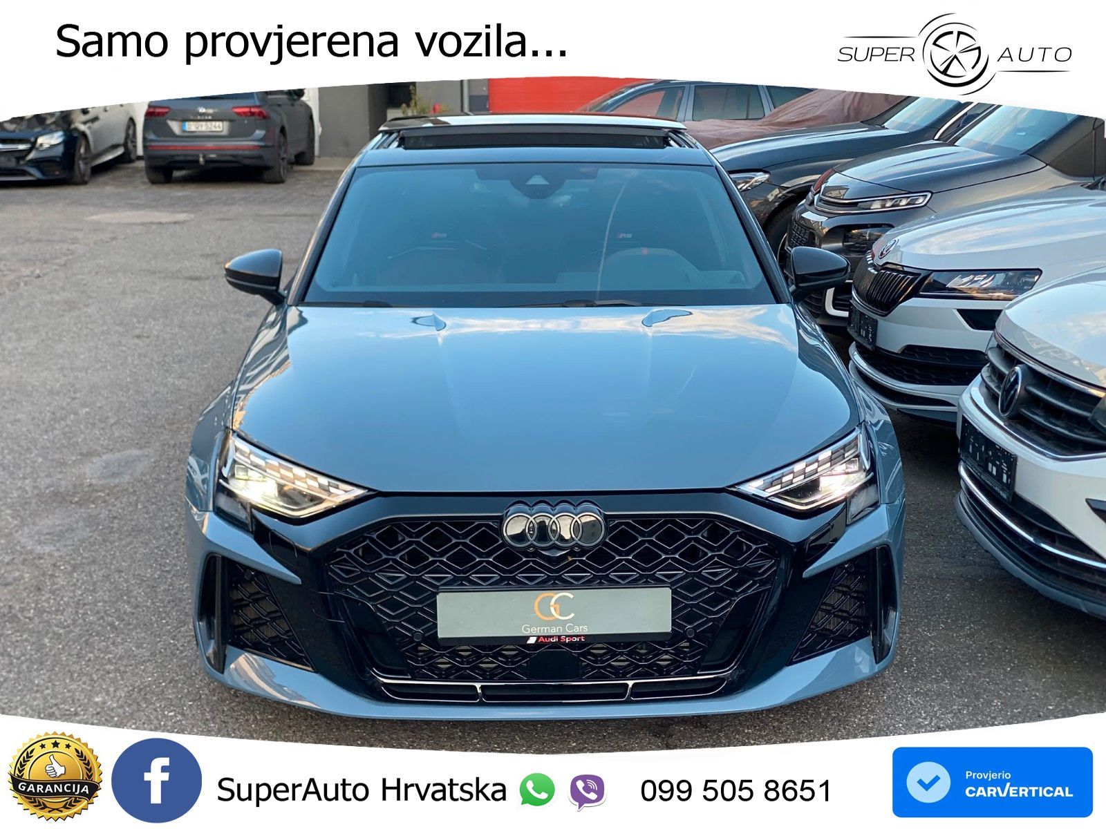 Audi RS3 Sedan 2.5 TFSI (400 KS) quattro S tronic LED+GR SJED+ACC