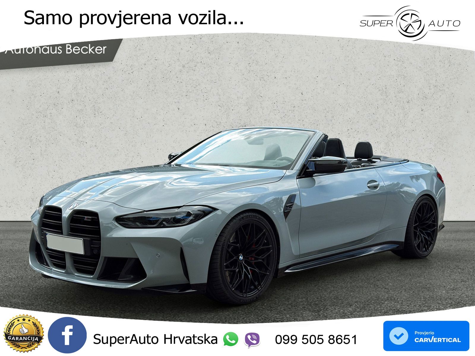 BMW M4 Convertible Competition 3.0 (510 KS) xDrive Steptronic