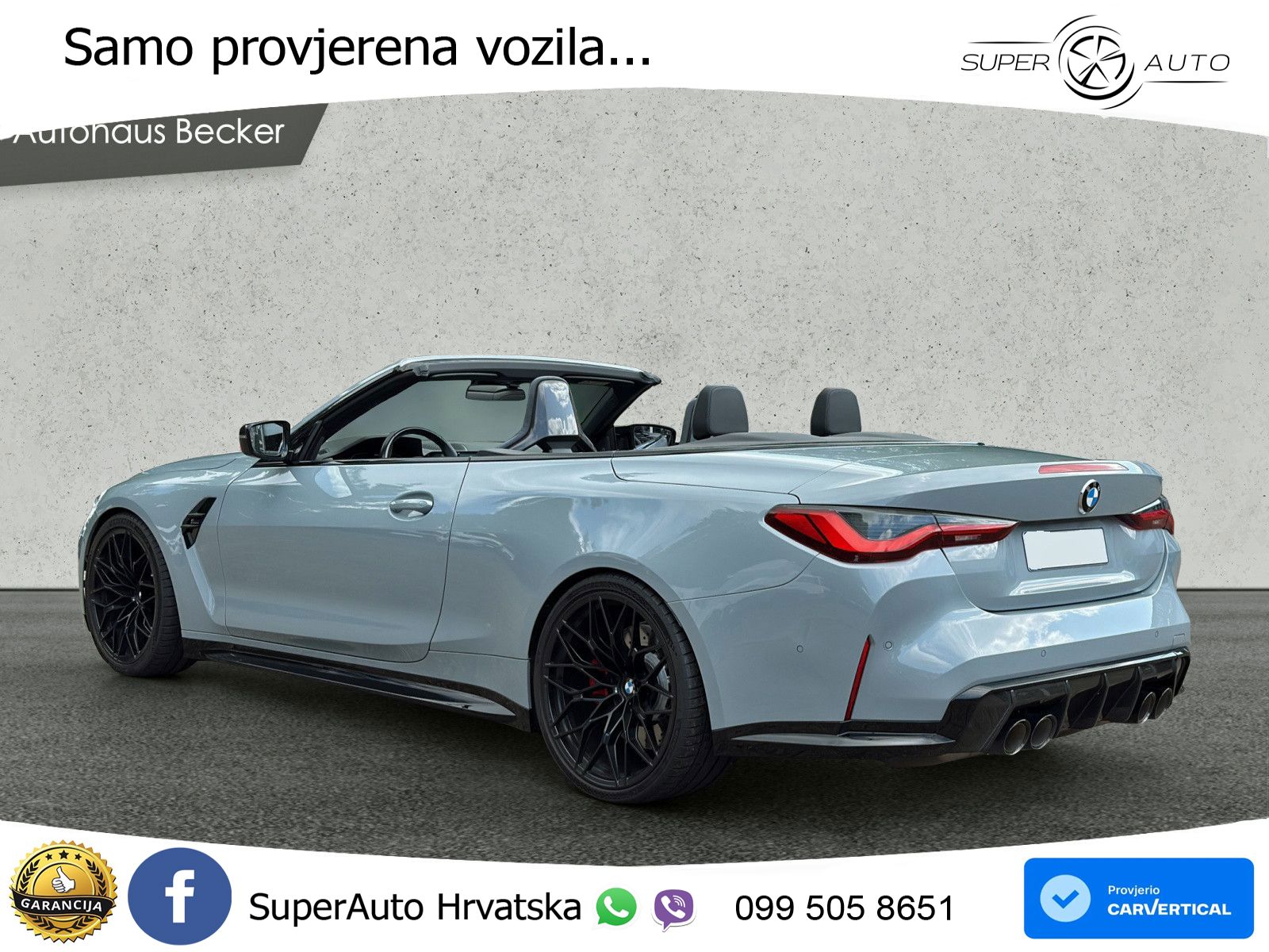 BMW M4 Convertible Competition 3.0 (510 KS) xDrive Steptronic