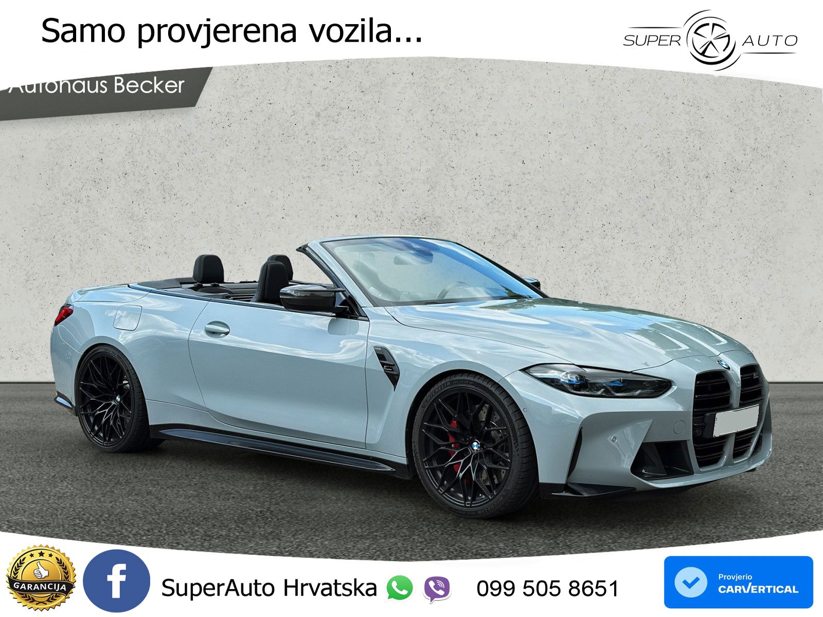 BMW M4 Convertible Competition 3.0 (510 KS) xDrive Steptronic