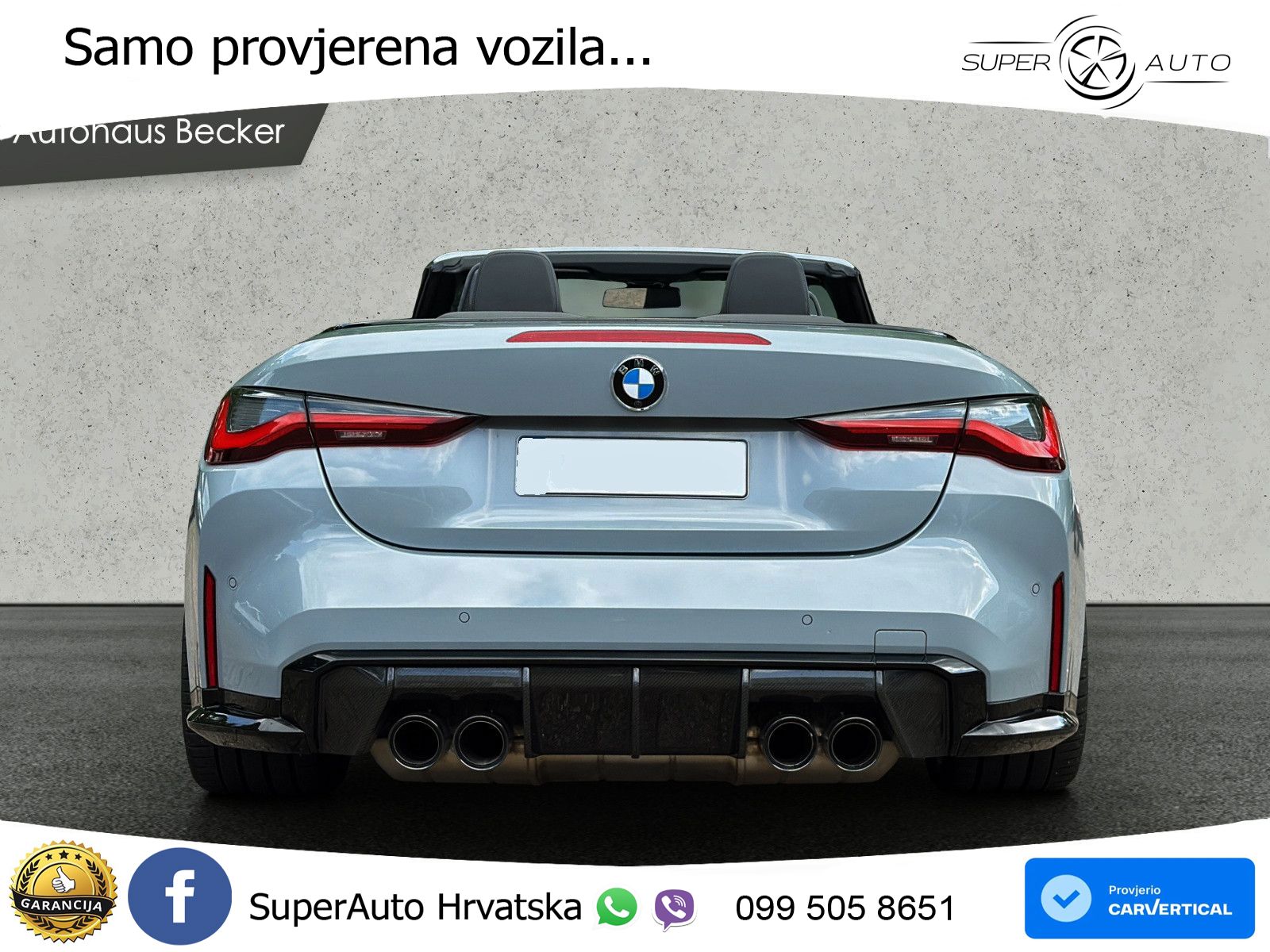 BMW M4 Convertible Competition 3.0 (510 KS) xDrive Steptronic