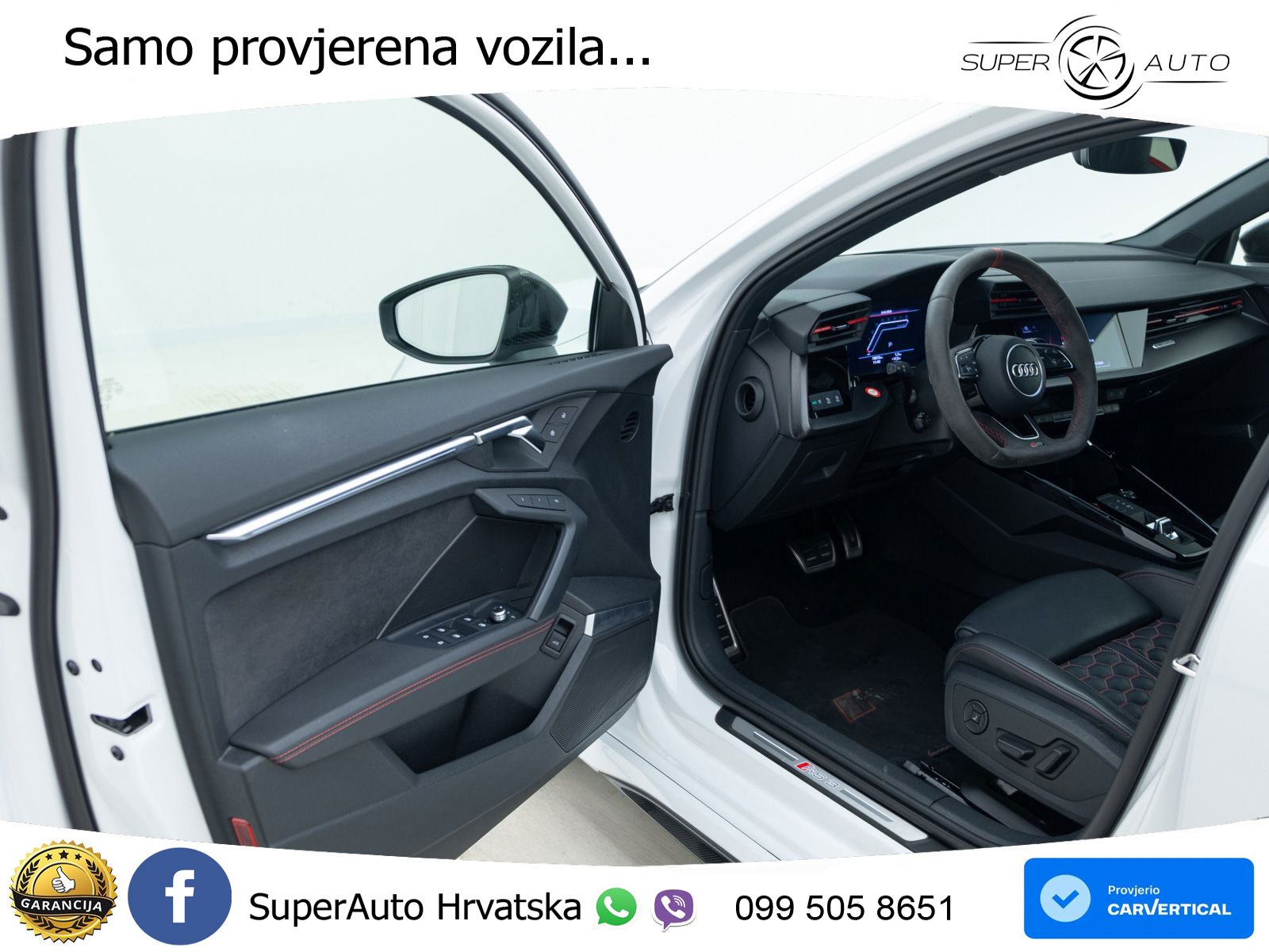 Audi RS3 Sportback 2.5 TFSI (400 KS) quattro S tronic LED+GR SJED+ACC