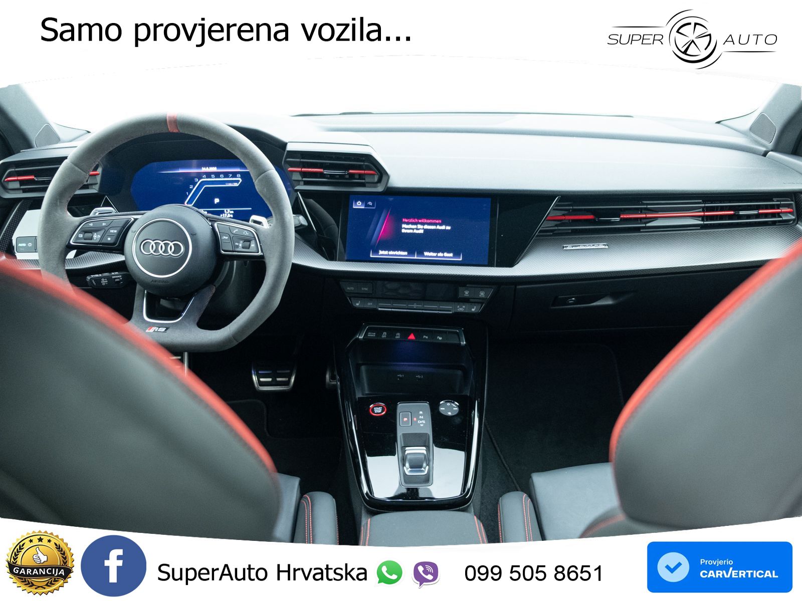 Audi RS3 Sportback 2.5 TFSI (400 KS) quattro S tronic LED+GR SJED+ACC