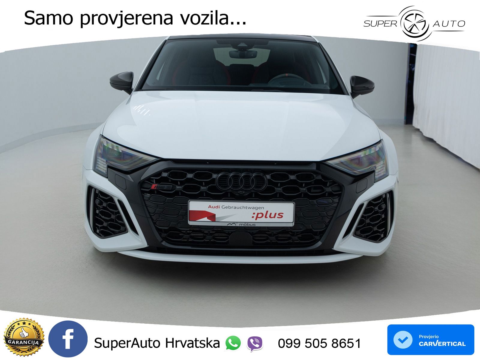 Audi RS3 Sportback 2.5 TFSI (400 KS) quattro S tronic LED+GR SJED+ACC