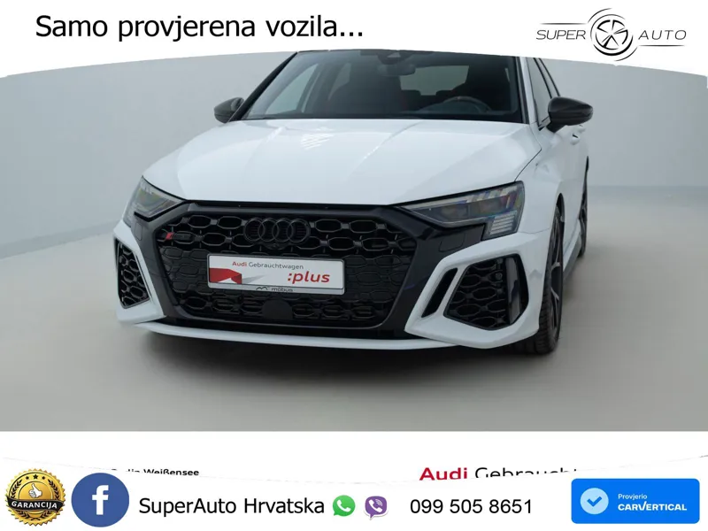 Audi RS3 Sportback 2.5 TFSI (400 KS) quattro S tronic LED+GR SJED+ACC