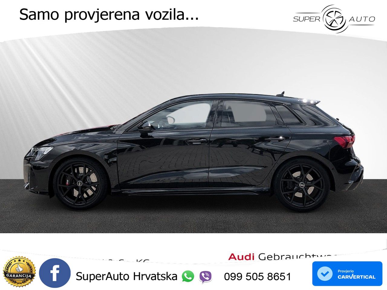 Audi RS3 Sedan 2.5 TFSI (400 KS) quattro S tronic LED+GR SJED+ACC