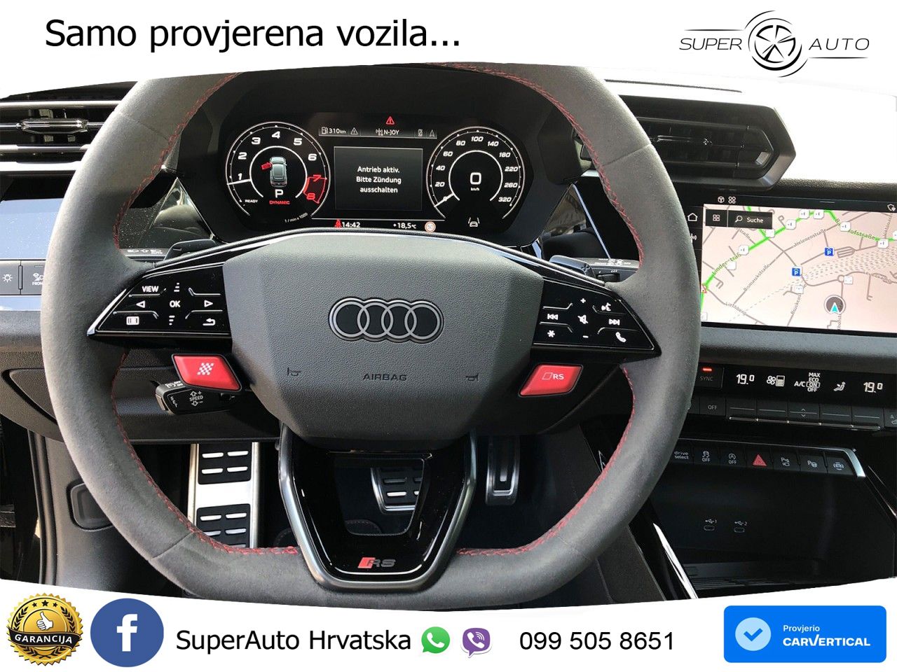 Audi RS3 Sedan 2.5 TFSI (400 KS) quattro S tronic LED+GR SJED+ACC