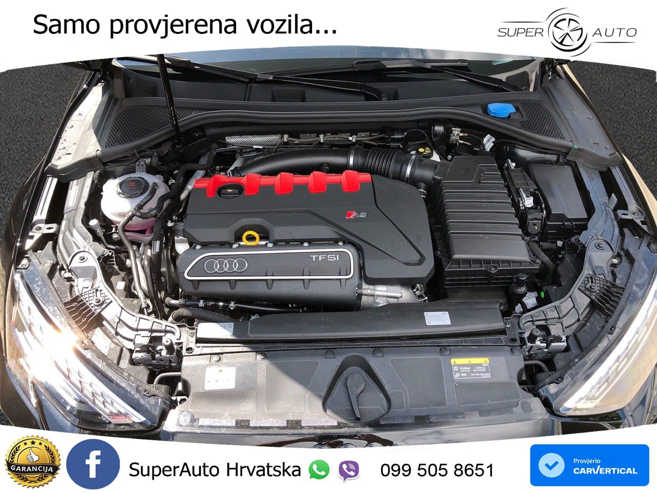 Audi RS3 Sedan 2.5 TFSI (400 KS) quattro S tronic LED+GR SJED+ACC