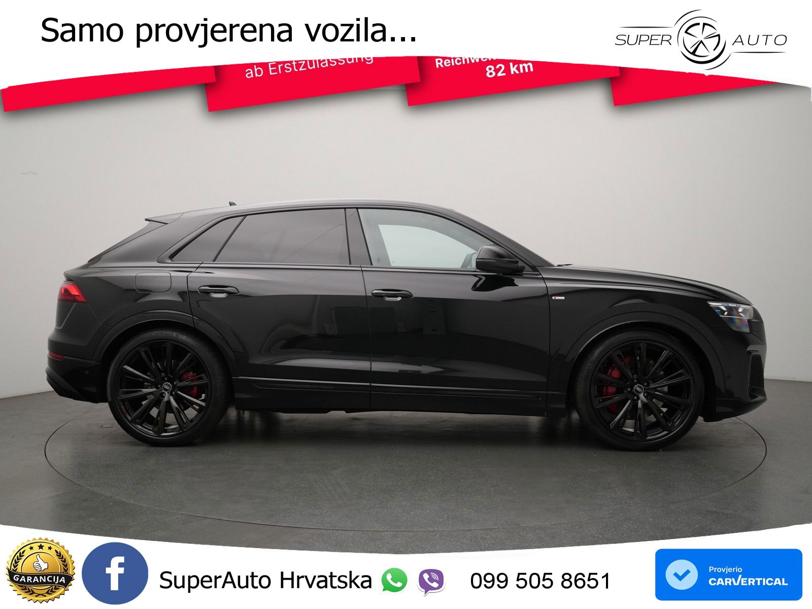Audi Q8 60 TFSIe V6 (490 KS) quattro Tiptronic