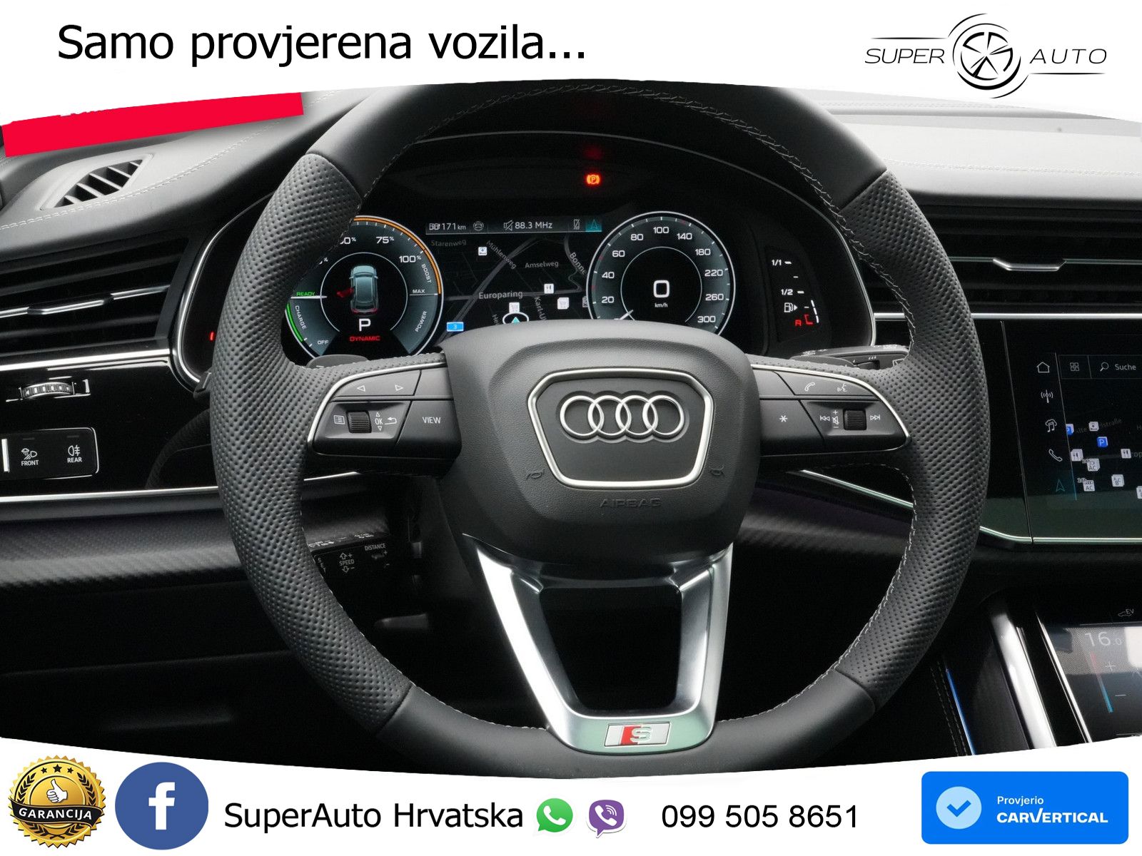 Audi Q8 60 TFSIe V6 (490 KS) quattro Tiptronic