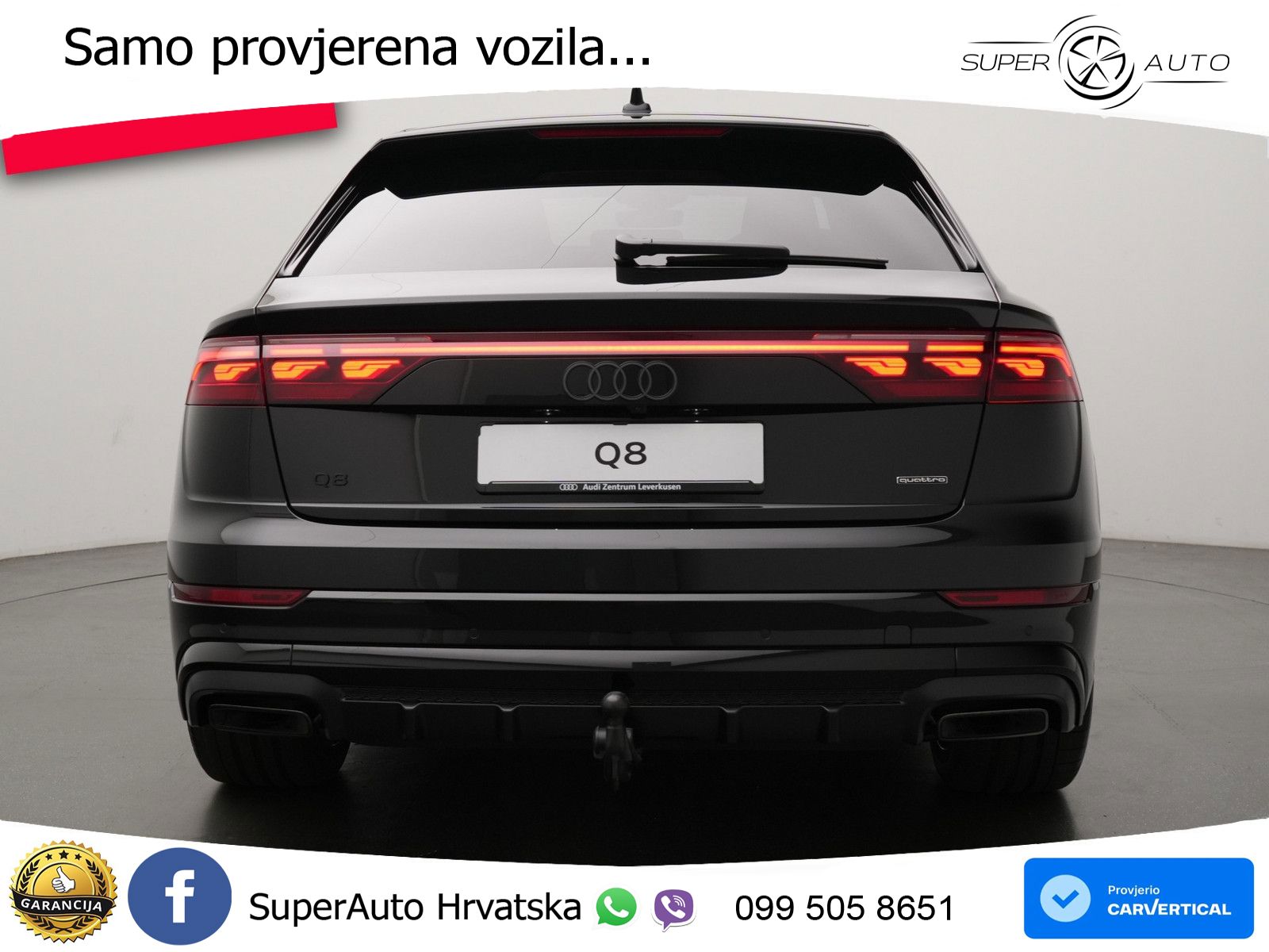 Audi Q8 60 TFSIe V6 (490 KS) quattro Tiptronic