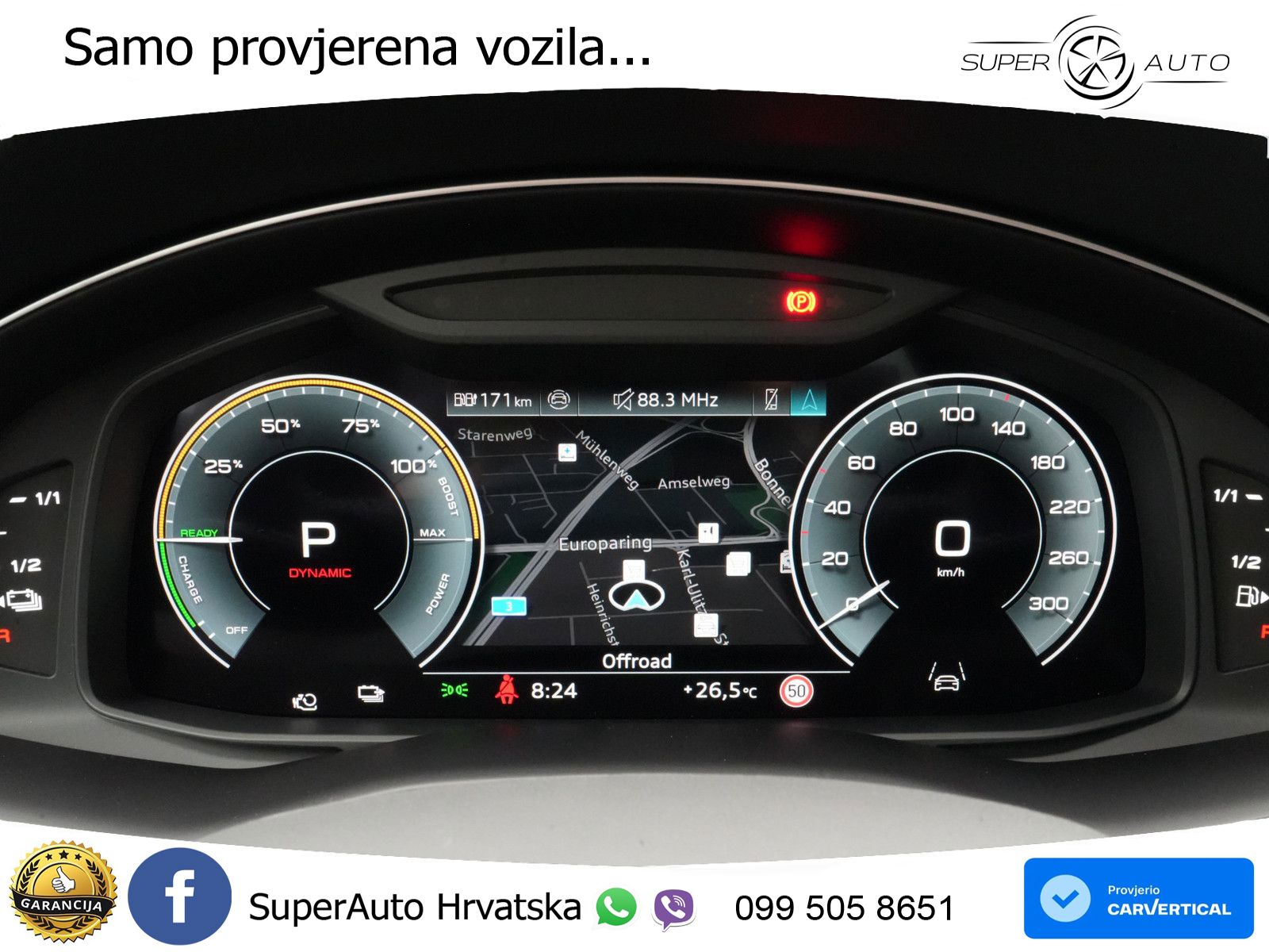 Audi Q8 60 TFSIe V6 (490 KS) quattro Tiptronic